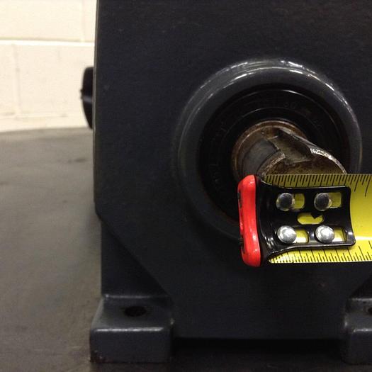 Used POWERTEC Die Height Adjust Motor w/ Gearbox 04VCBN2A8.0AB Used