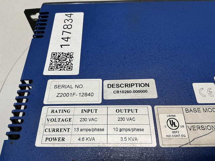 Used KOLLMORGEN CR10260