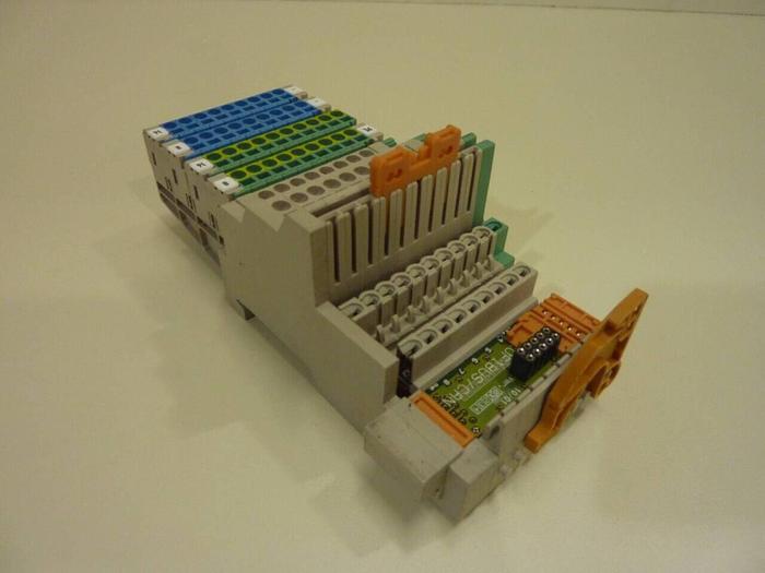 Used MOELLER Base Module / Terminal Block ZSB-1.5/8-S/S-PE-PE/-/- #42074