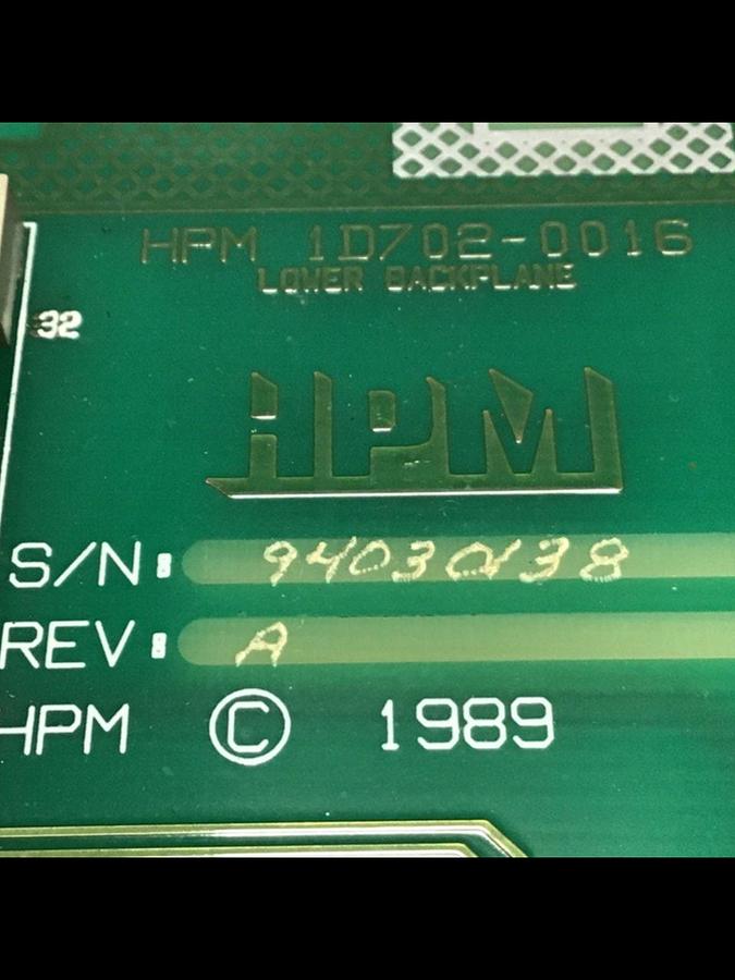 Used HPM Circuit Board 1D702-0016 Used #144129