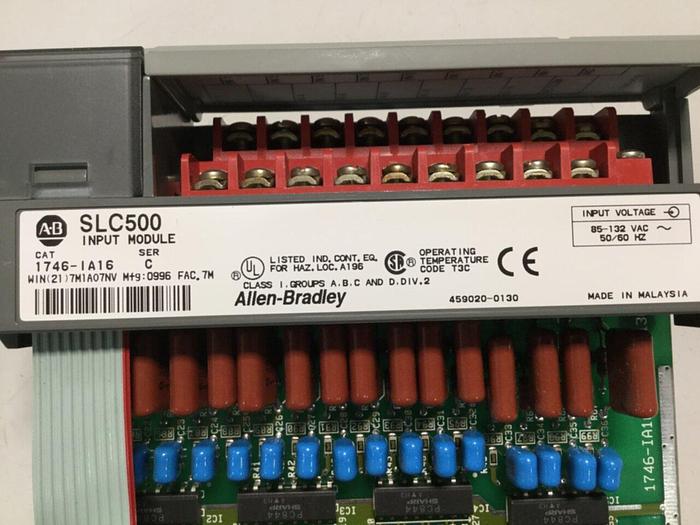 Used ALLEN BRADLEY Input Module 1746-IA16 SER C #111216