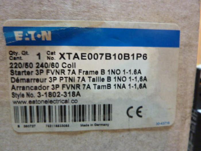 EATON CORPORATION Relay XTOBIP6BC1 #28541
