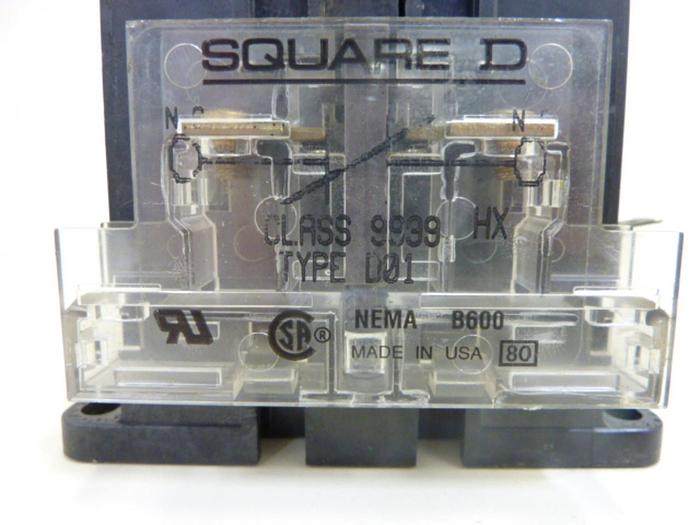 Used SQUARE D Contactor 8910-DPA23 #46152