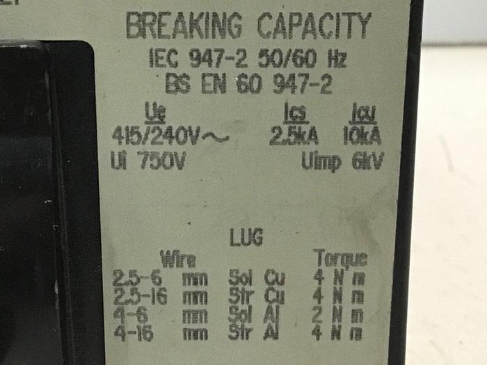 Used SQUARE D 15 Amp Circuit Breaker FAL36015 #129399