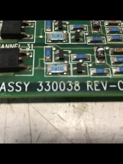 Used VAN DORN Pathfinder DC Output Board PC330-038 330038 USED