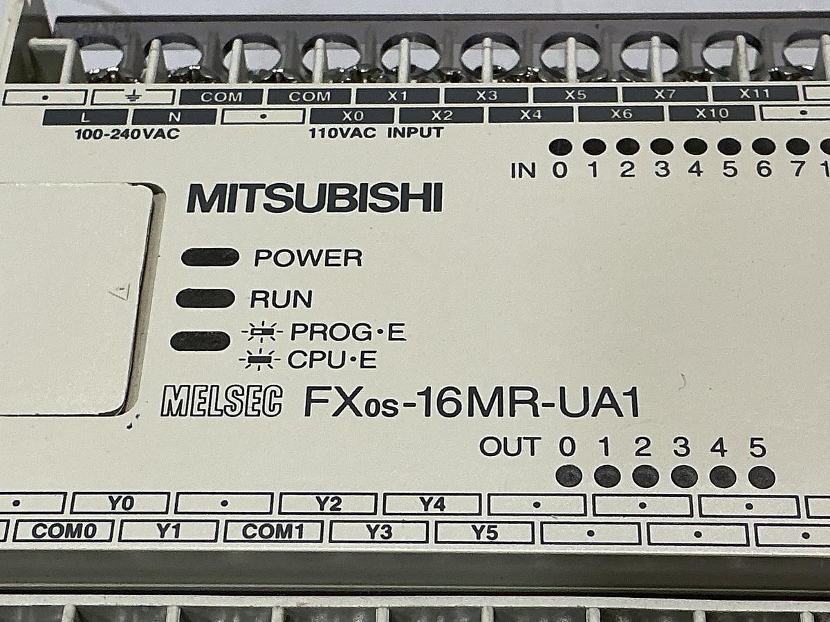 Used MITSUBISHI FXos-16MR-UA1/UL