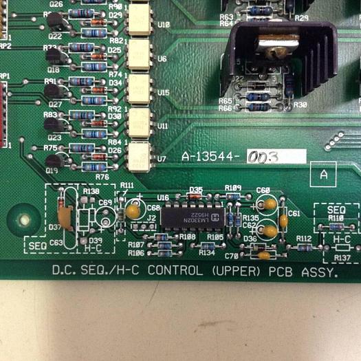 Used BARBER COLMAN Circuit Board A-13544-003 #78767