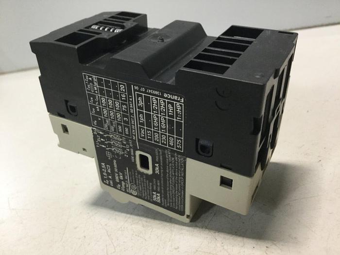 Used TELEMECANIQUE Manual Starter GV2RT07 #103171