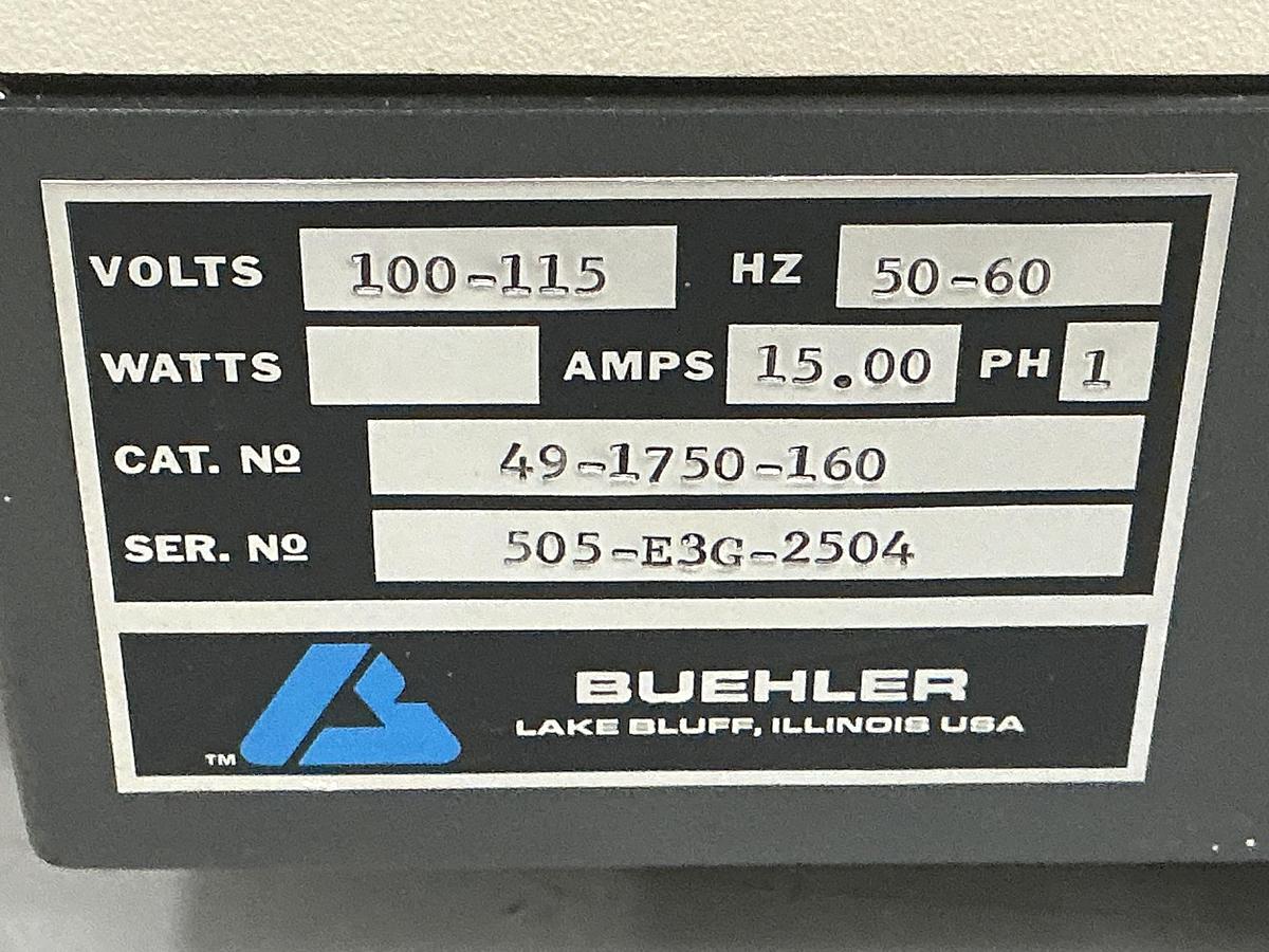 Used Buehler 49-1750-160