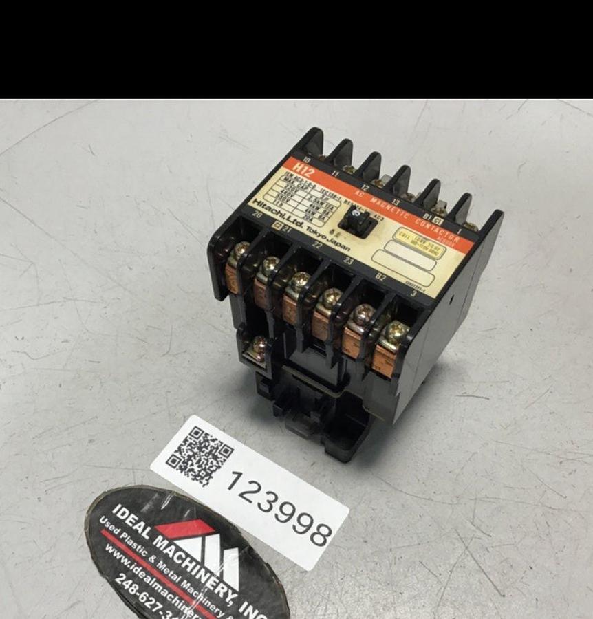 Used HITACHI AC Magnetic Contactor H12 USED