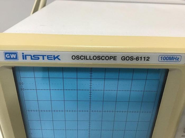 Used GW INSTEK Oscilloscope GOS-6112 #119525