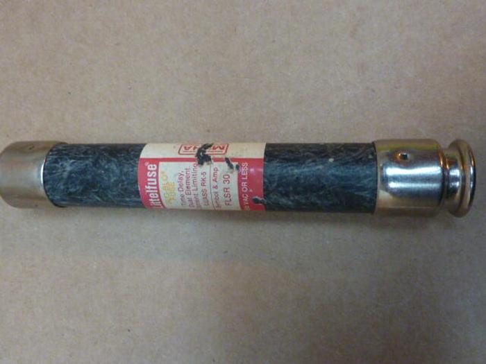Used LITTELFUSE 30 Amp Fuse FLSR-30 #36417