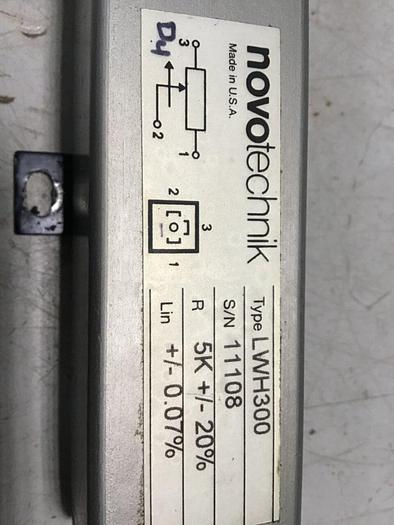 Used NOVOTECHNIK Linear Transducer LWH300 #134024