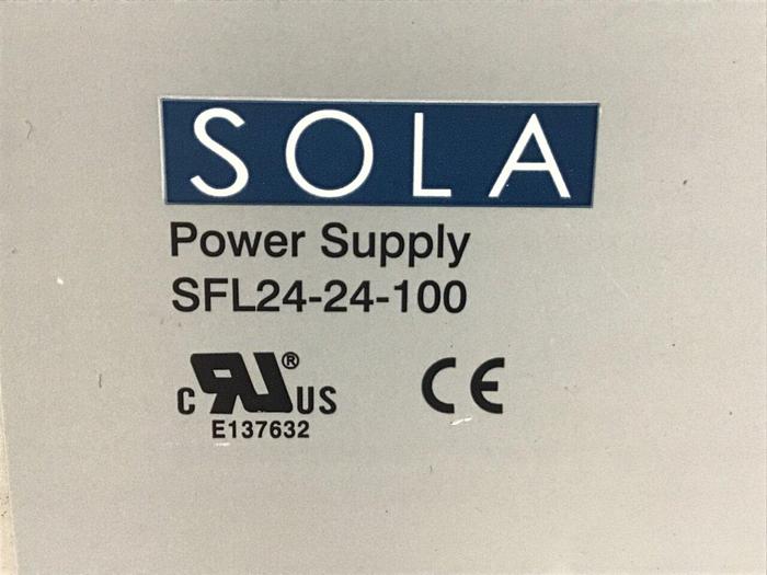 Used SOLA ELECTRIC Power Supply SFL24-24-100 #124381