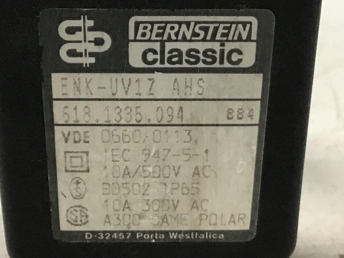Used BERNSTEIN Limit Switch ENK-UV1Z AHS Used