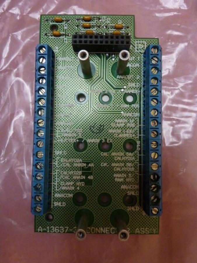 Used BARBER COLMAN Connector Assembly PC Board A-13637-3 Used