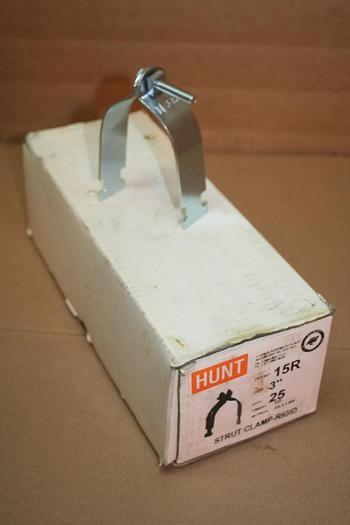 HUNT ELECTRIC Strut Clamp Box of 20 FIG NO: 15R #19739