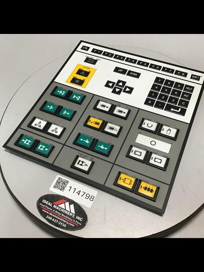 Used SUMITOMO Control Panel Key Pad SG100M-S / BEZEL Used #114798