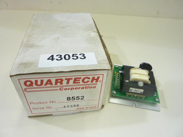 QUARTECH Power Supply Board 8552 #43053