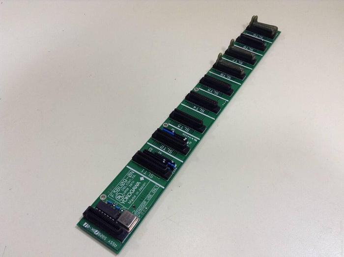 Used YOKOGAWA 9-Slot Base Circuit Board F3BU09-0N #86120