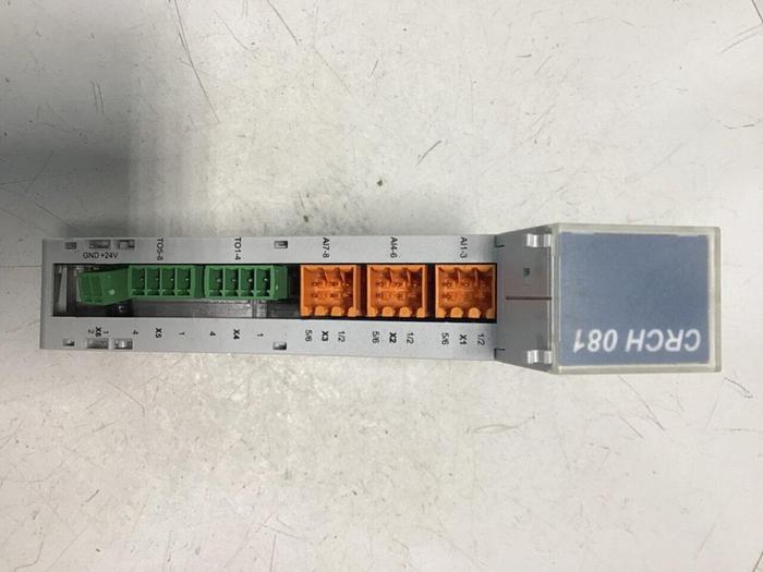 Used SIGMATEK Module CRCH081 12-752-081 Used