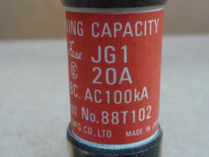 Used CELLO LITE 20 Amp Fuse JG1-20A #33636