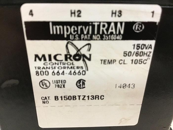 Used MICRON 150 VA Transformer B150BTZ13RC Used
