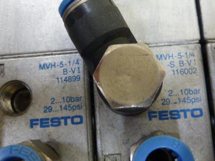 Used FESTO Control Block / Valve Terminal IFB8-02 #52878