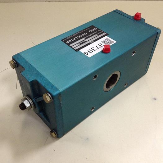 Used OHIO OSCILLATOR Rotary Actuator D2000-94-AB-ET-MS13-RKH-N-CW #87394