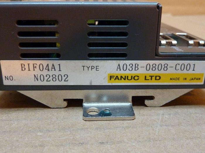 Used GE FANUC I/O Module A03B-0808-C001 #23149