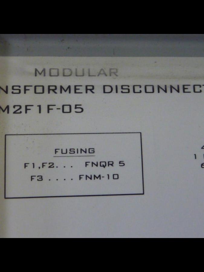 Used DAYKIN 1 kVA Transformer GM2F1F-05 USED