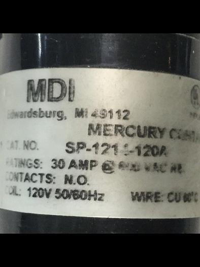 Used MDI Magnetic Relay SP-1214-120A Used