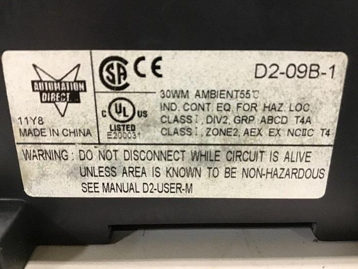 Used KOYO Power Supply/ Rack D2-EM D2-09B-1 USED