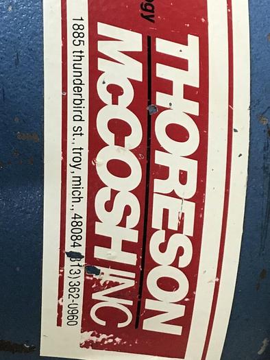 Used THORESON MCCOSH Hopper Loader Receiver MV-1 #131672