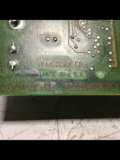 Used VAN DORN Pathfinder DC Output Board PC330-038 330038 USED
