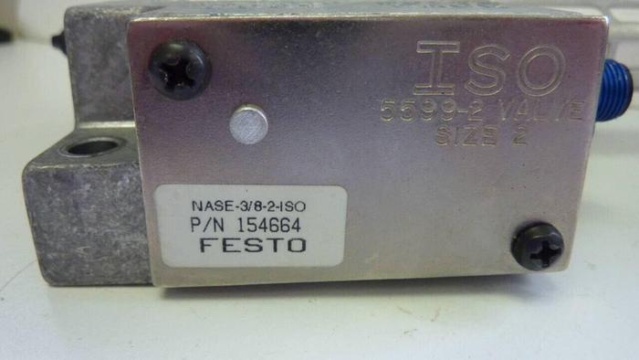 Used FESTO Solenoid Valve NASE-3/8-2-ISO #10633