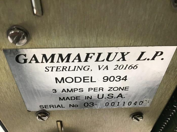 Used GAMMAFLUX Temperature Control 9034 Used