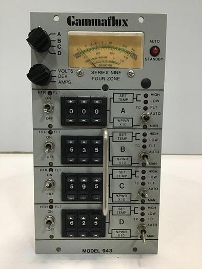 Used GAMMAFLUX Husky Temperature Control 943 #112510