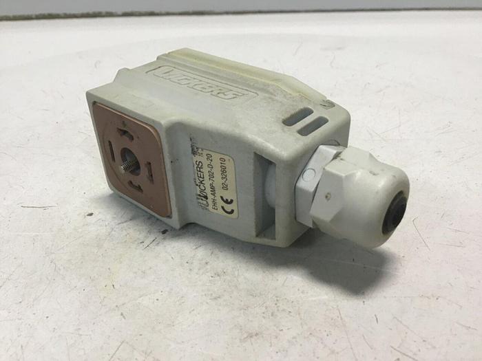 Used VICKERS Power Plug EHH-AMP-702-D-20 USED #142147