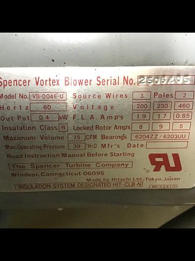 Used CONAIR FRANKLIN Desiccant Dryer CD60 DHC0A4S030000 USED