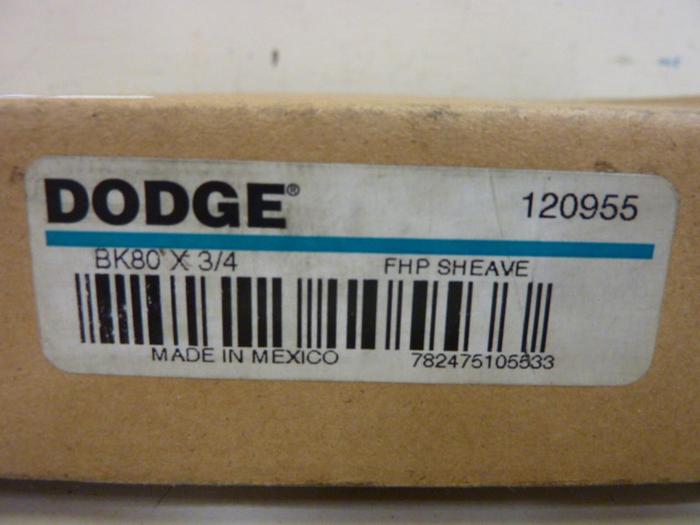 DODGE Pulley BK80 X 3/4 #57778