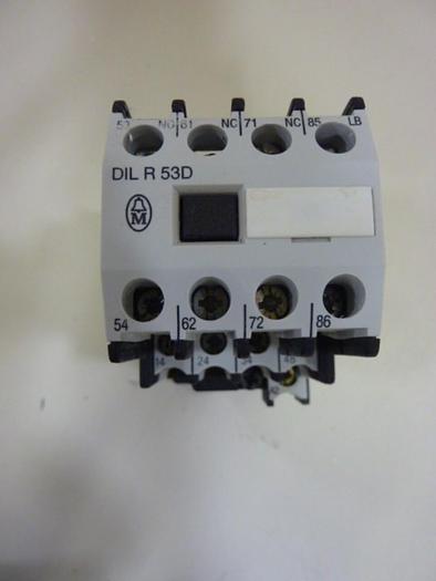 Used KLOCKNER MOELLER Contactor Relay DILR53D #63653