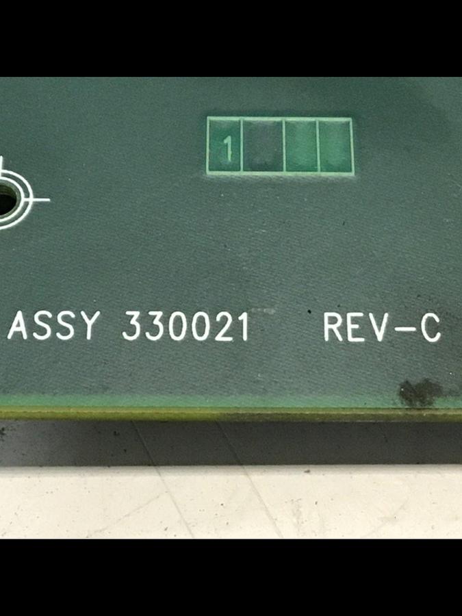 Used VAN DORN Temperature Circuit Board PC330-021 330-021 USED