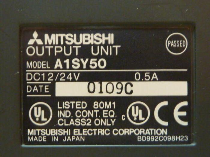 Used MITSUBISHI Output Module A1SY50 #96371