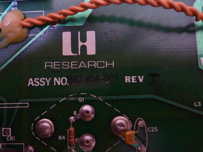 Used LH RESEARCH Circuit Board 847404-001 #37462