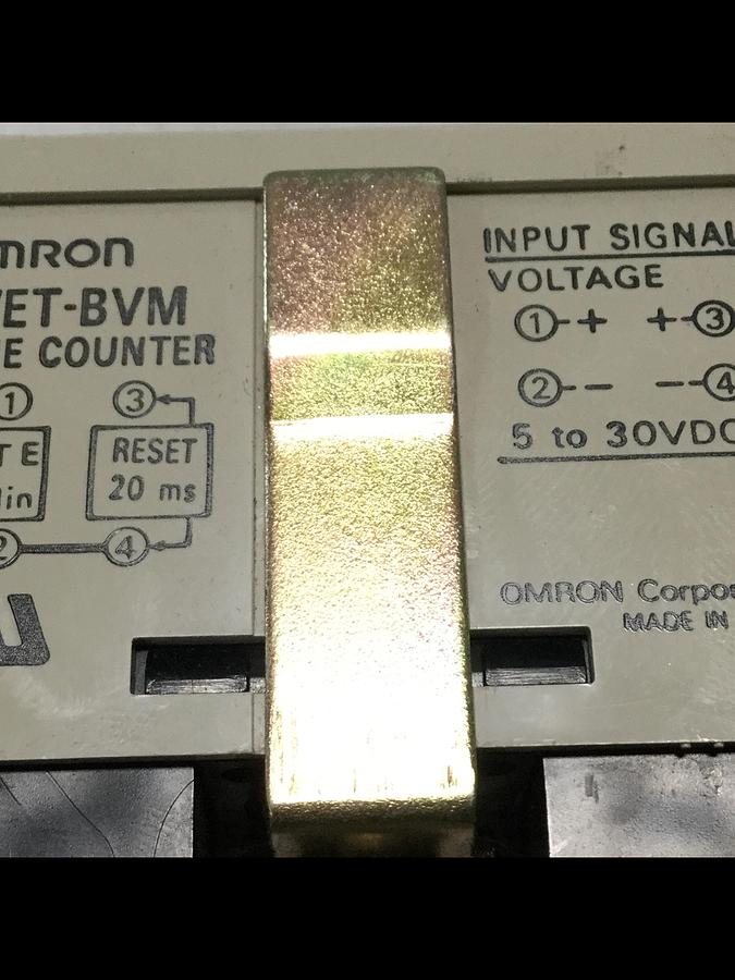 Used OMRON Time Counter H7ET-BVM USED
