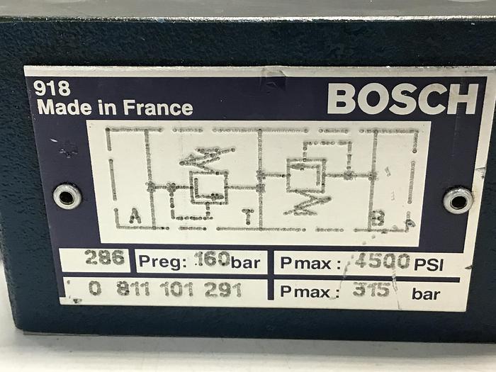 Used BOSCH 0 811 101 291 Valve Used #144561
