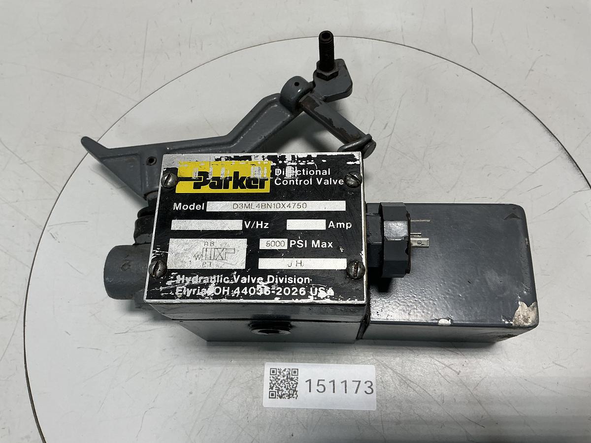 Used PARKER D3ML4BN10X4750