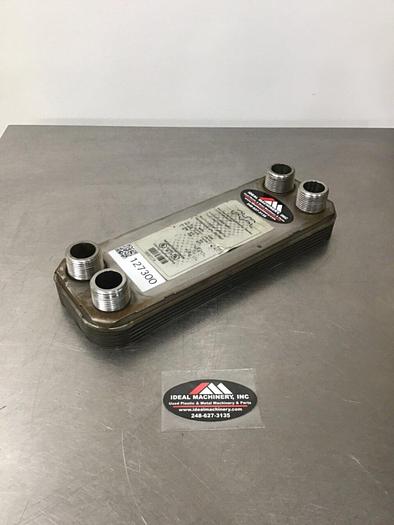 Used ALFA LAVAL Refrigerant Heat Exchanger CB27-10H #127300