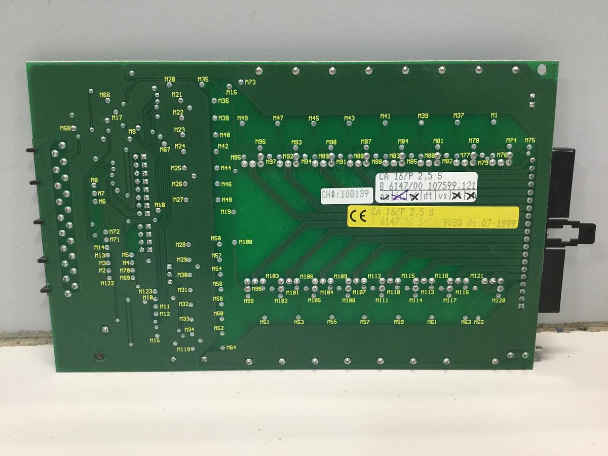 Used BACHMANN ELECTRONIC Output Card CA16/P2.5S E06149/00 002 USED
